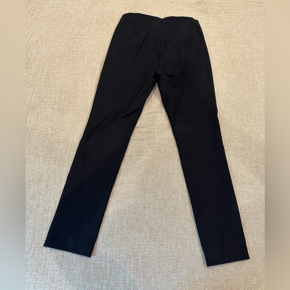 Theory Black Dress Pants Classic Tailored Silhouette - Picture 4 of 4